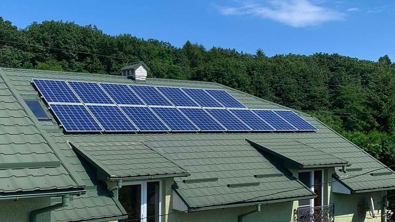 СЕС в с. Оброшине, Львівська обл