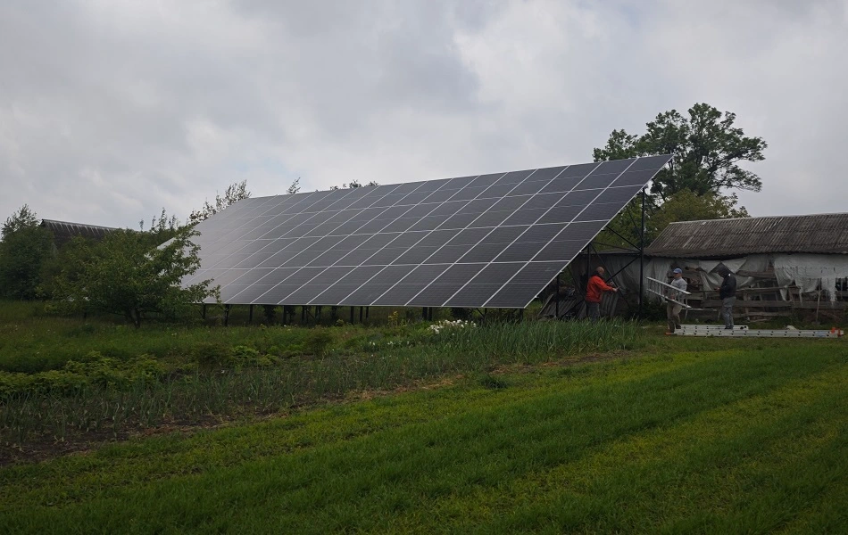 СЕС в с Башарівка, Рівененська обл