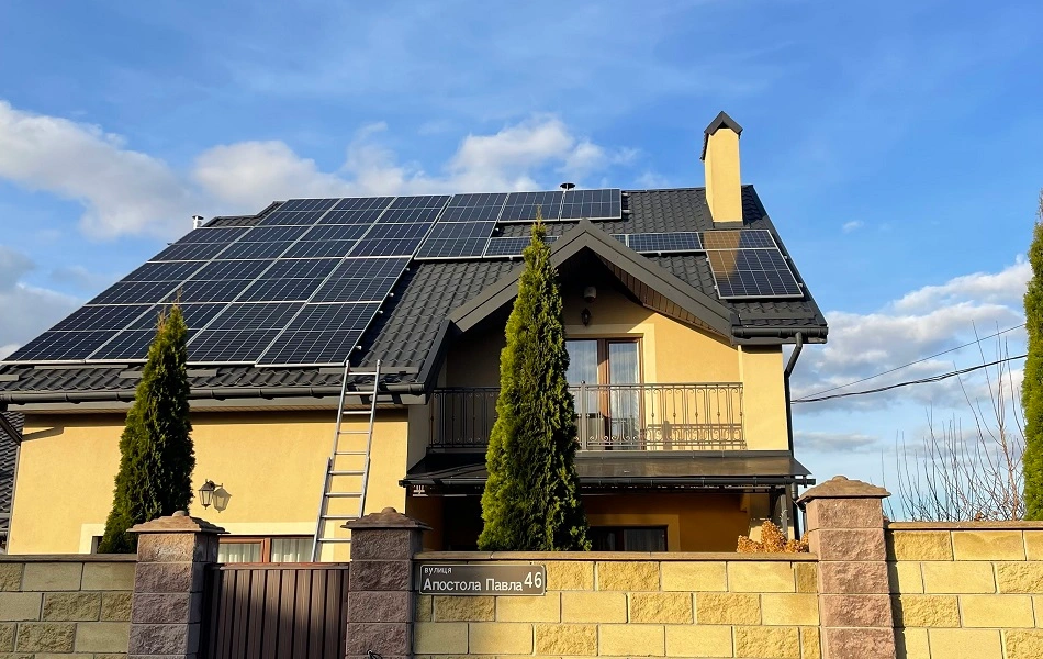 СЕС в с Солонка, Львівська обл123