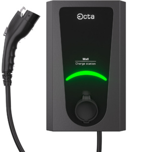 Octa Wall Домашня однопортова зарядна станція з кабелем