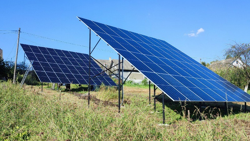 СЕС в с. Семидуби, Рівненська обл.