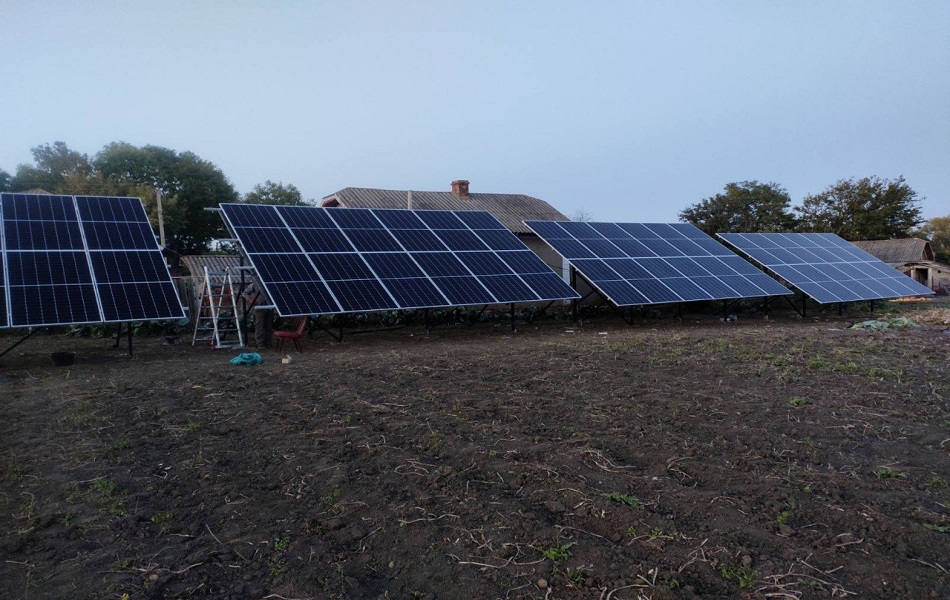 СЕС в с. Тютьків, Тернопільська обл.