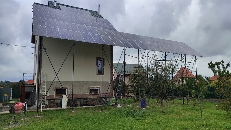 СЕС в с. Козин, Рівненська обл.