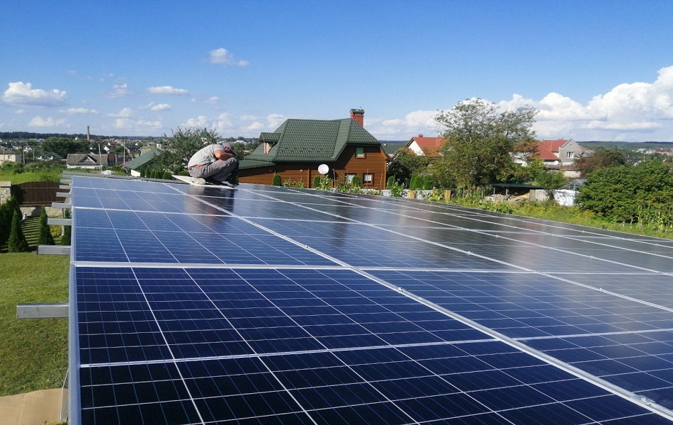 СЕС в смт Шкло, Львівська обл.