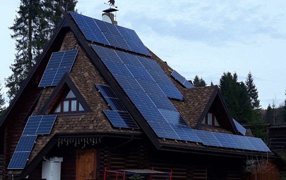 СЕС в с. Волосянка, Закарпатська обл.