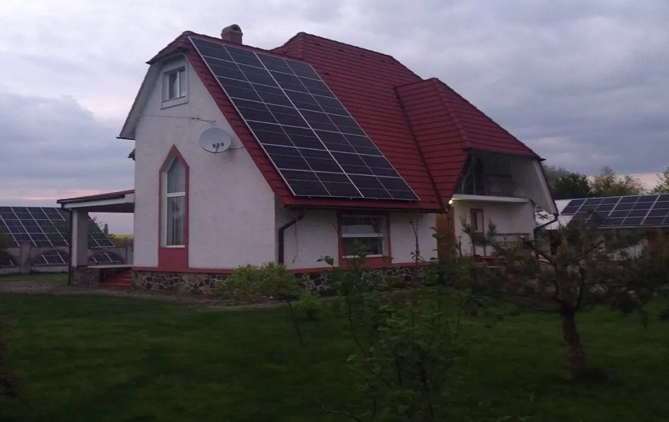 СЕС в с. Пісочне, Волинська обл.