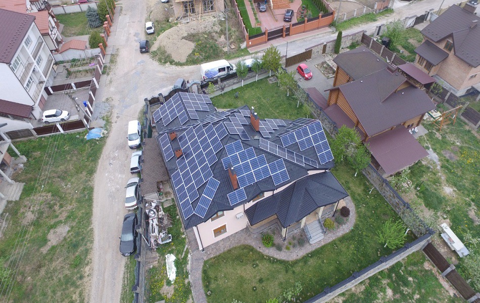 СЕС в с. Зимна вода, Львівська обл.