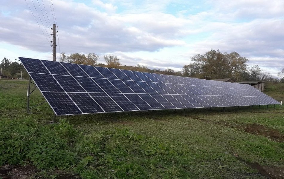 СЕС в с. Пісочне, Волинська обл.