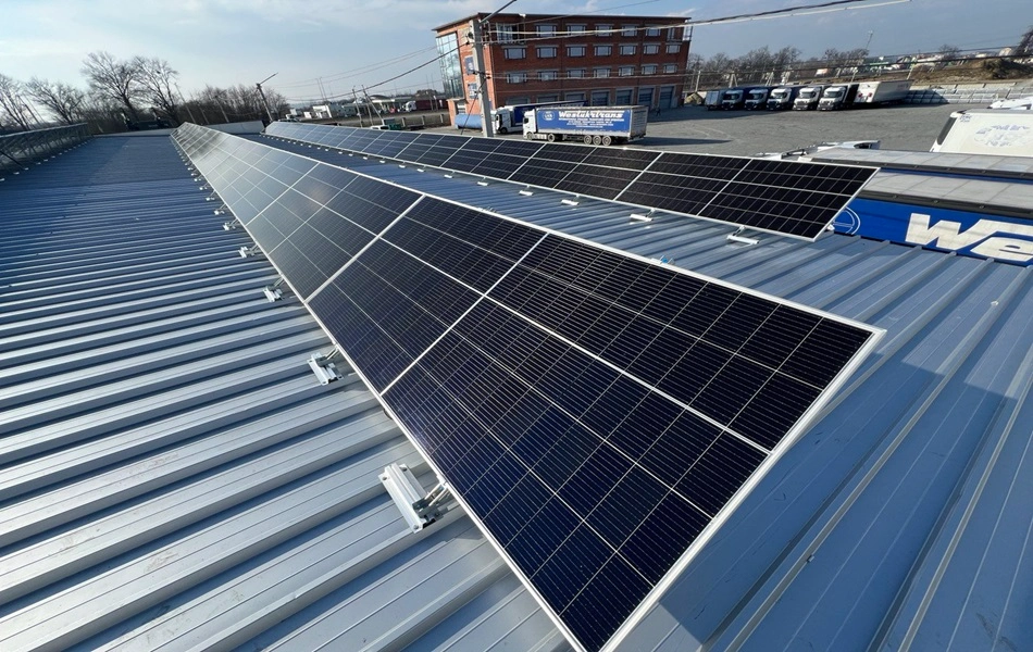 Сонячна електростанція в с. Солонка