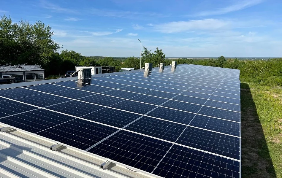 СЕС в с. Шегині, Львівська обл. 2