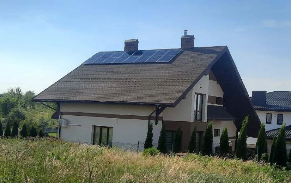 СЕС в с. Солонка, Львівська обл. 2