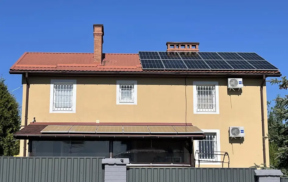 СЕС в с. Ясниська, Львівська обл.