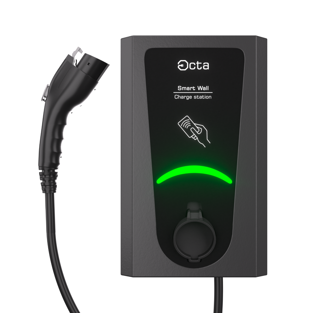 Octa Smart Wall – однопортова зарядна станція для електромобілів