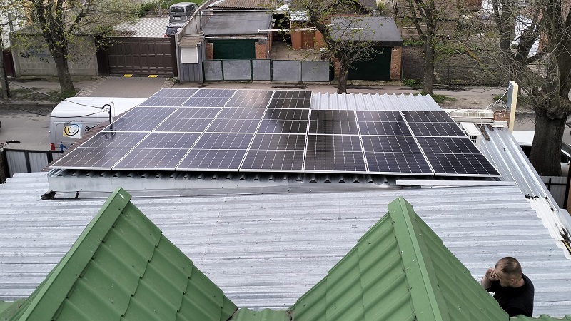 Сонячна станція в м. Хмельницький