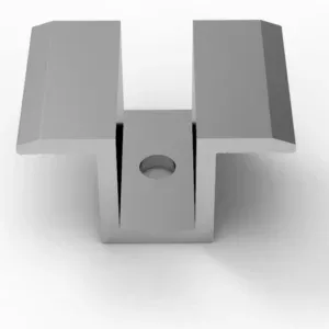 Притиск міжпанельний, прижим алюмінієвий під сонячні панелі