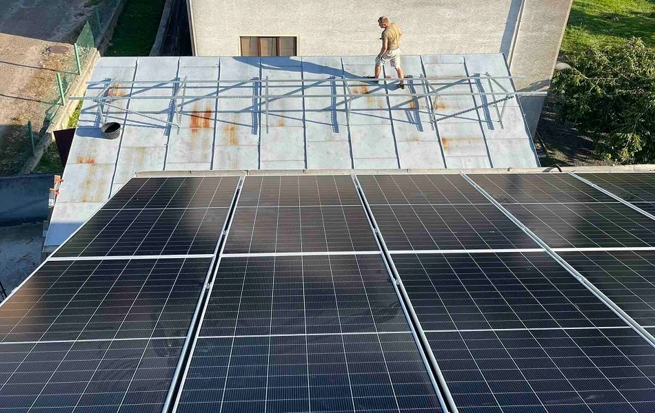 СЕС в с Сокаль, Львівська обл1