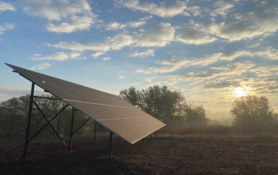 СЕС в с. Глинна, Тернопільська обл.
