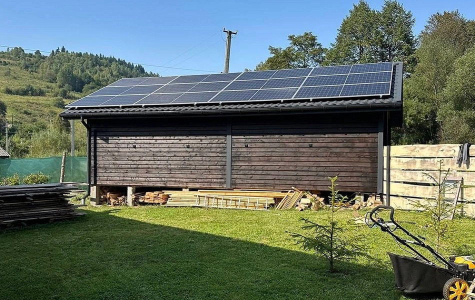 СЕС в с Новий Кропивник, Львівська обл