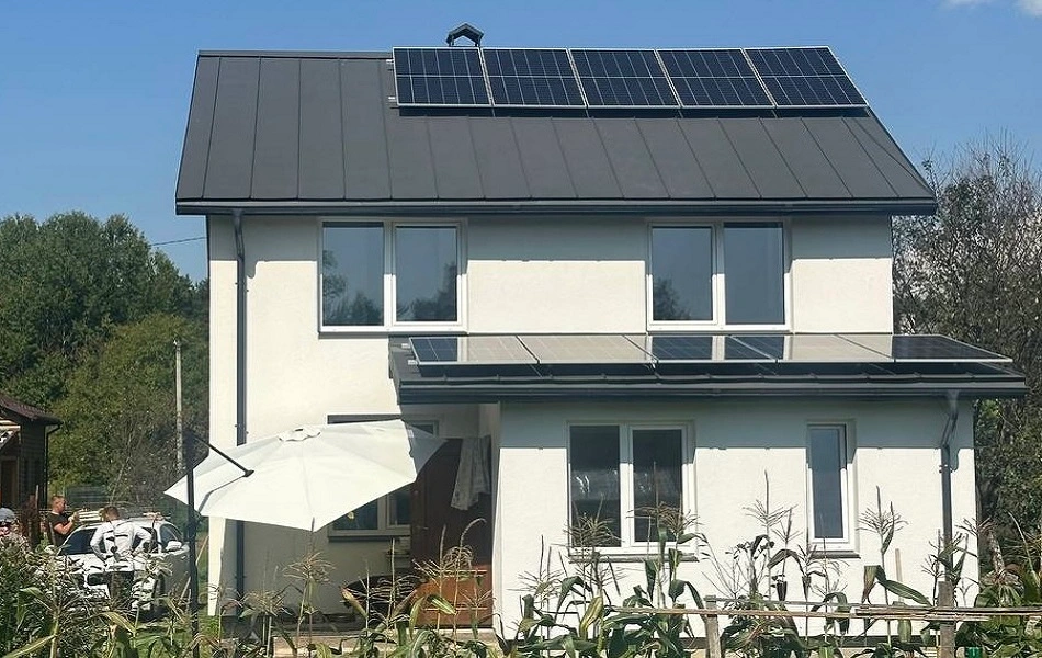 СЕС в с Дібрівки, Львівська обл1