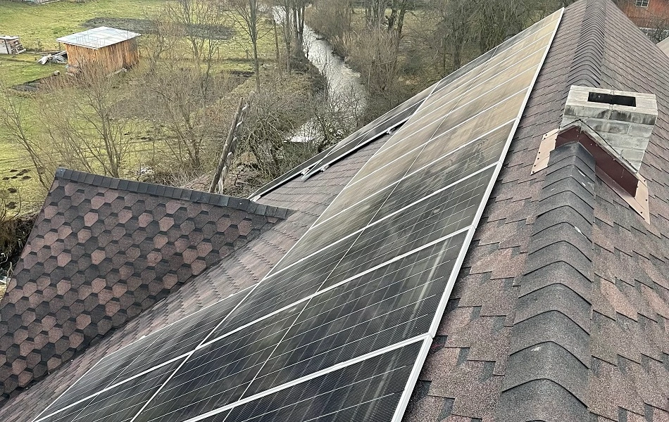 СЕС в с Нижня Рожанка Львівська обл