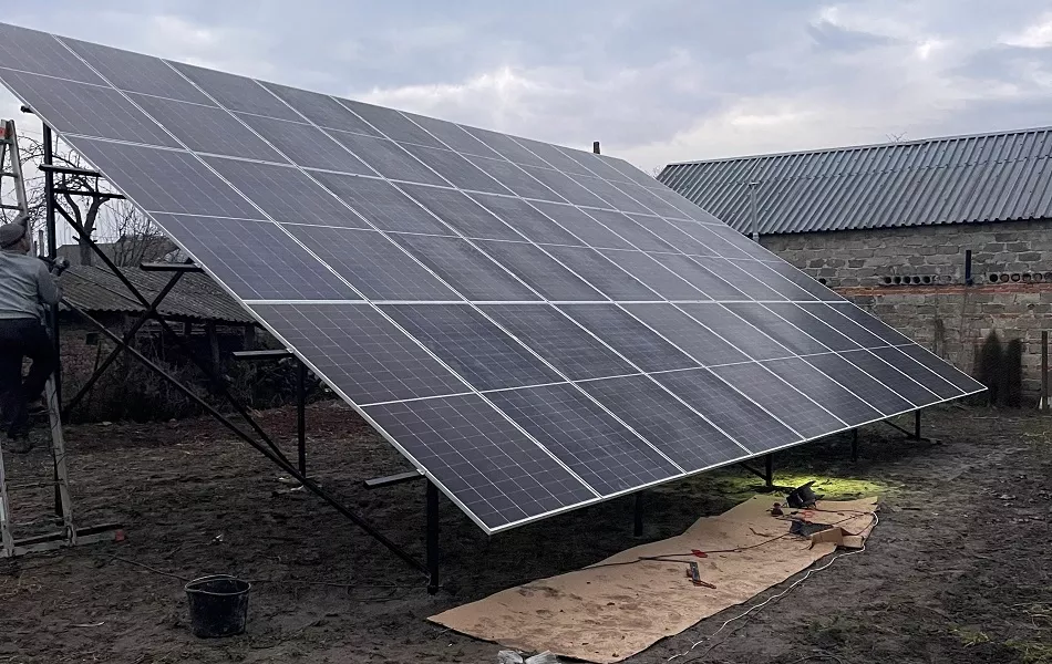 СЕС в с Кам'янка-Бузька Львівська обл3