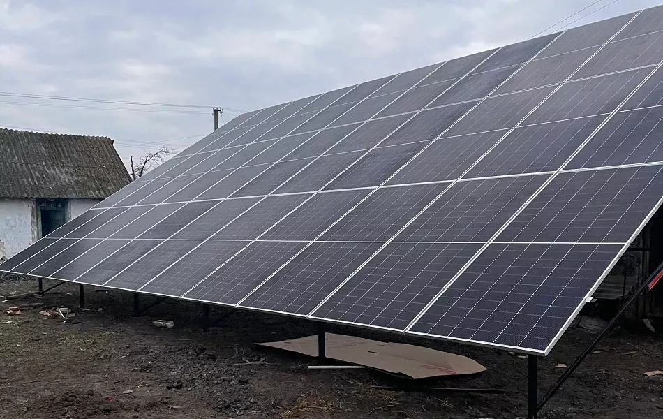 СЕС в с Кам'янка-Бузька Львівська обл2