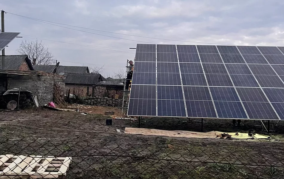 СЕС в с Кам'янка-Бузька Львівська обл1