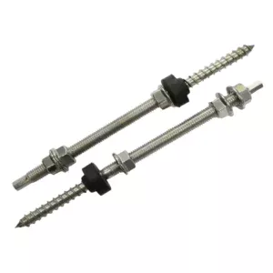 Комбінований гвинт-шуруп м10х200мм (нержавіюча сталь)