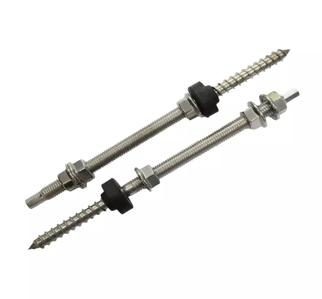 Комбінований гвинт-шуруп м10х200мм (нержавіюча сталь)