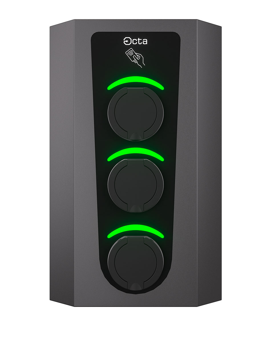 Octa Smart Wall 3 порта socket