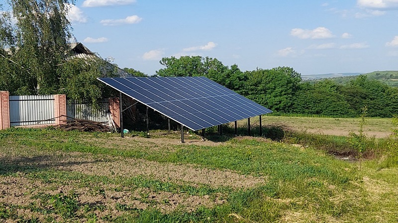 СЕС в с.Старий Вовчинець, Чернівецька обл.