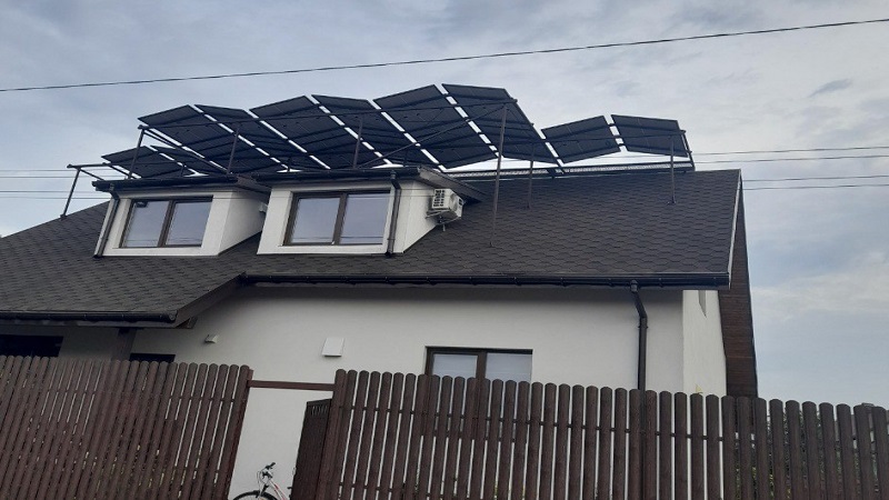 СЕС в с. Зимна вода, Львівська обл.