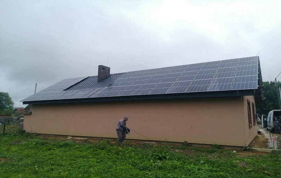 СЕС в м. Пустомити, Львівська обл.