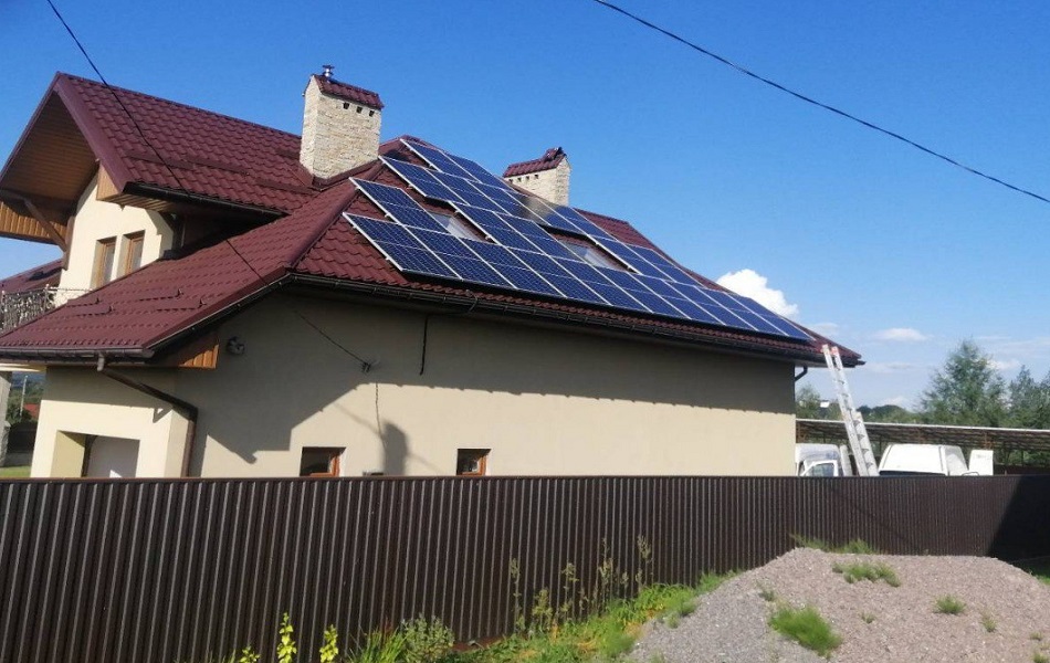 СЕС в с. Ясенівці, Львівська обл.