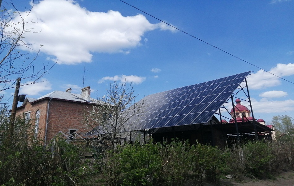СЕС в с. Журатин, Львівська обл.