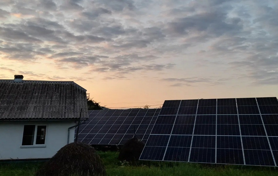 Сонячна станція в с. Маща, Рівненська обл.