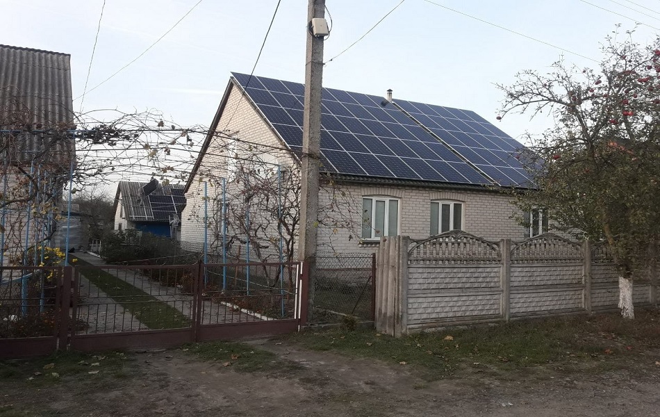 СЕС в с. Новий двір, Волинська обл.