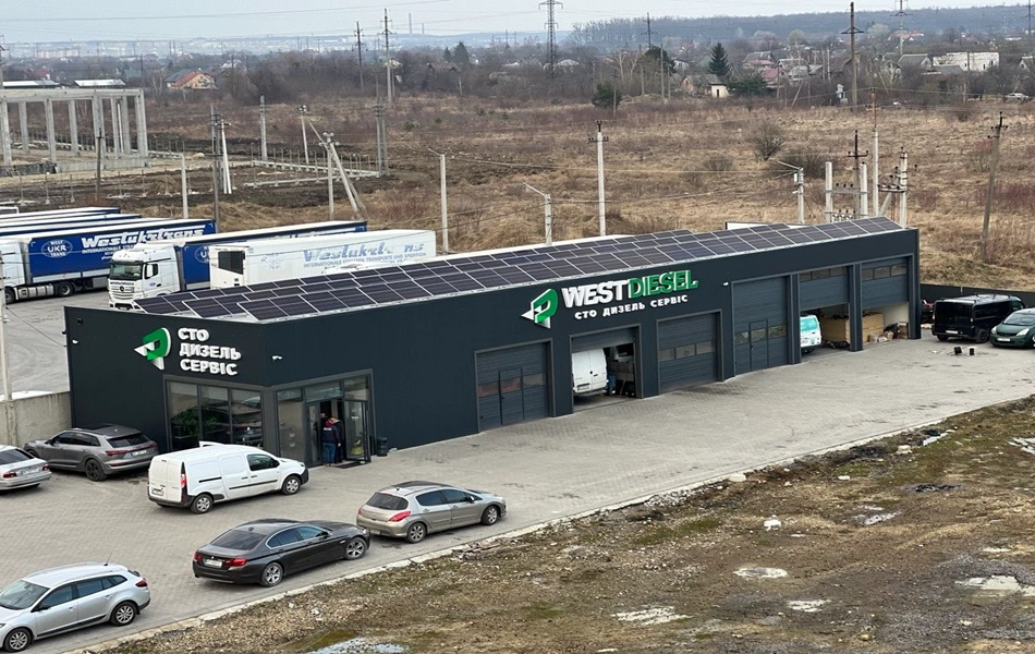Сонячна електростанція в с. Солонка