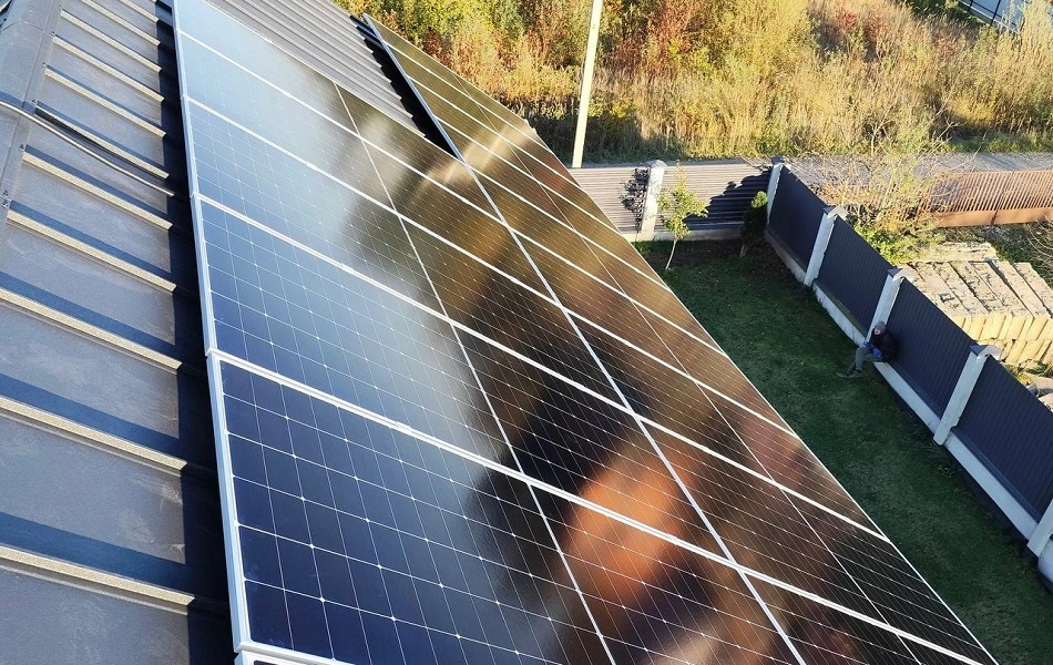 СЕС в с Солнка, Львівська обл