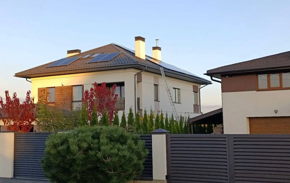 СЕС в с Солонка, Львівська обл12