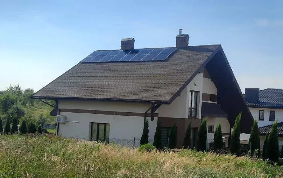 СЕС в с. Солонка, Львівська обл. 2