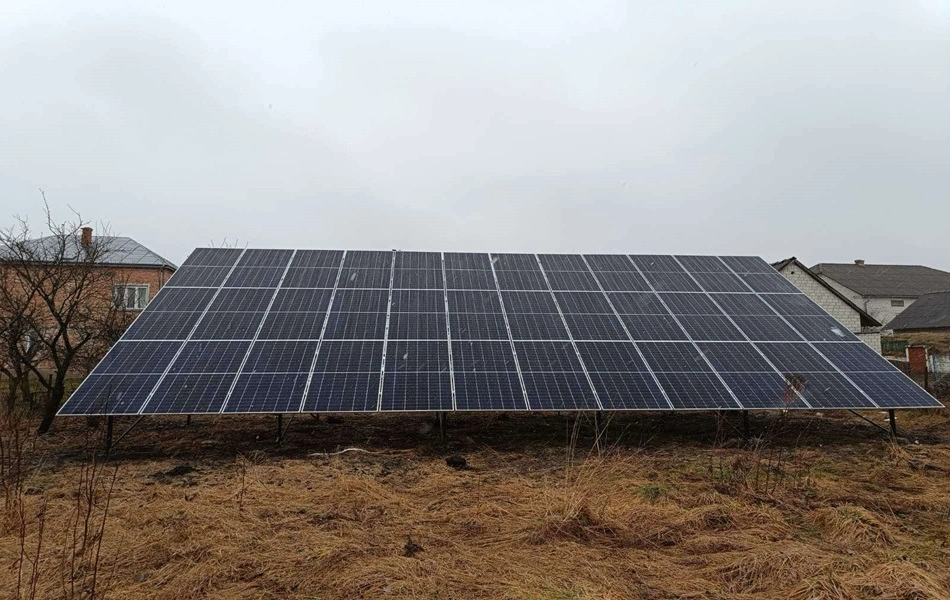 СЕС в с.Підзвіринець, Львівська обл.