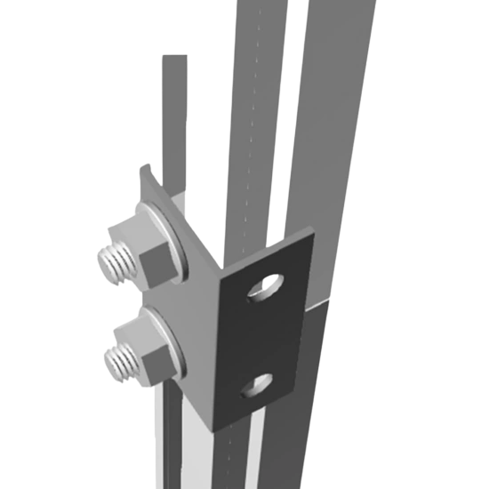 З'єднувач профілів, алюмінієвий А2